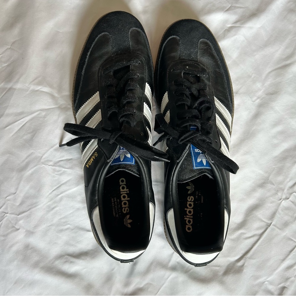 Adidas Black and White Sambas